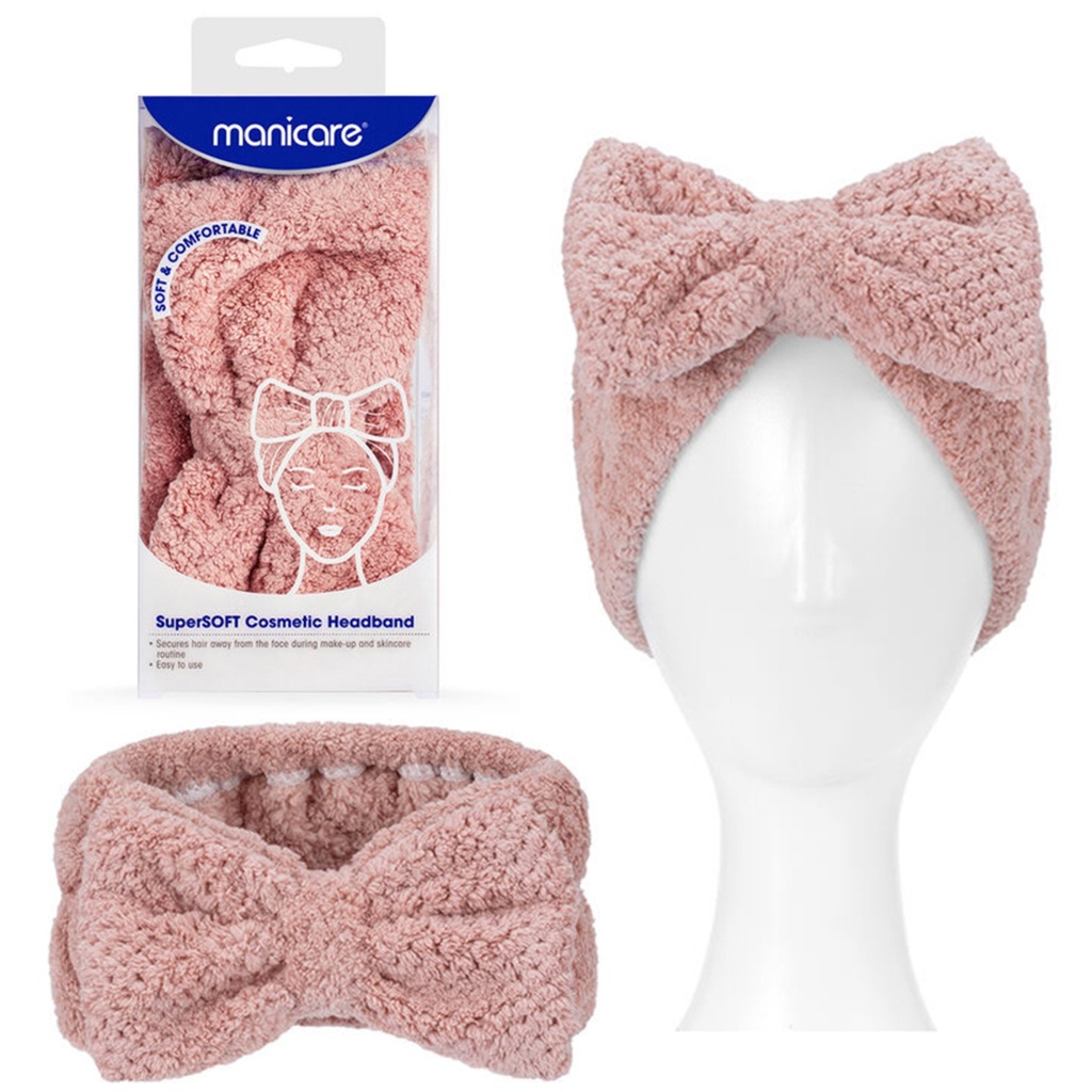 MANICARE | Supersoft Cosmetic Headband 1Pk