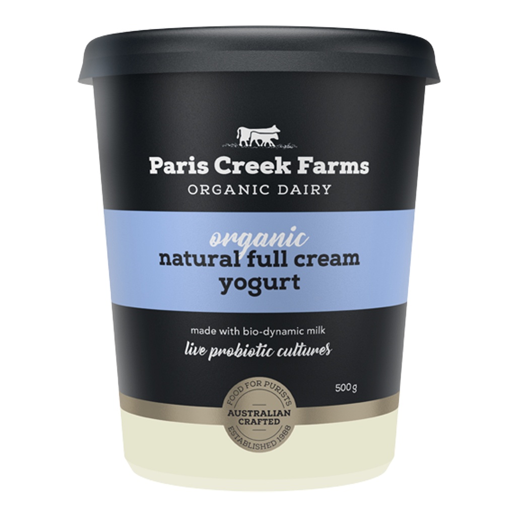 PARIS CREEK FARMS | 有機原味全脂優格 500g