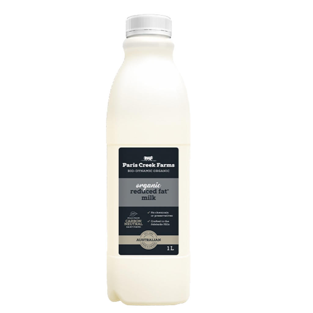 PARIS CREEK FARMS | Organic Reduced Fat+ Milk 1L