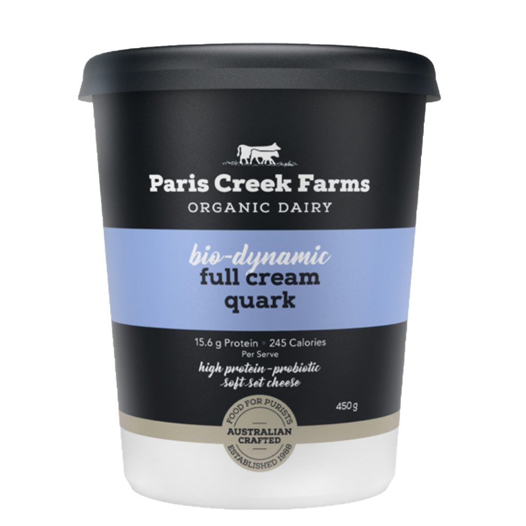 PARIS CREEK FARMS | Bio-Dynamic Full Cream Quark 450g