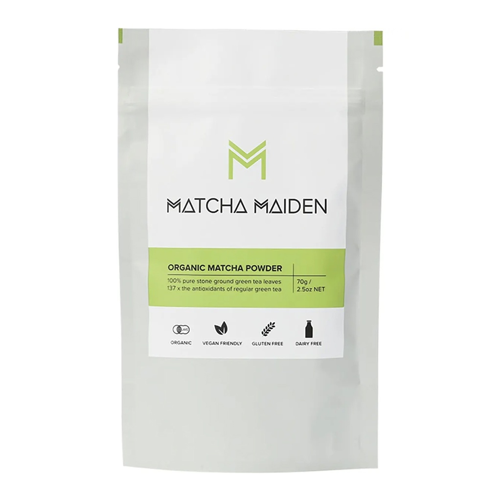 MATCHA MAIDEN | 抹茶綠茶粉 100%純石磨 70克