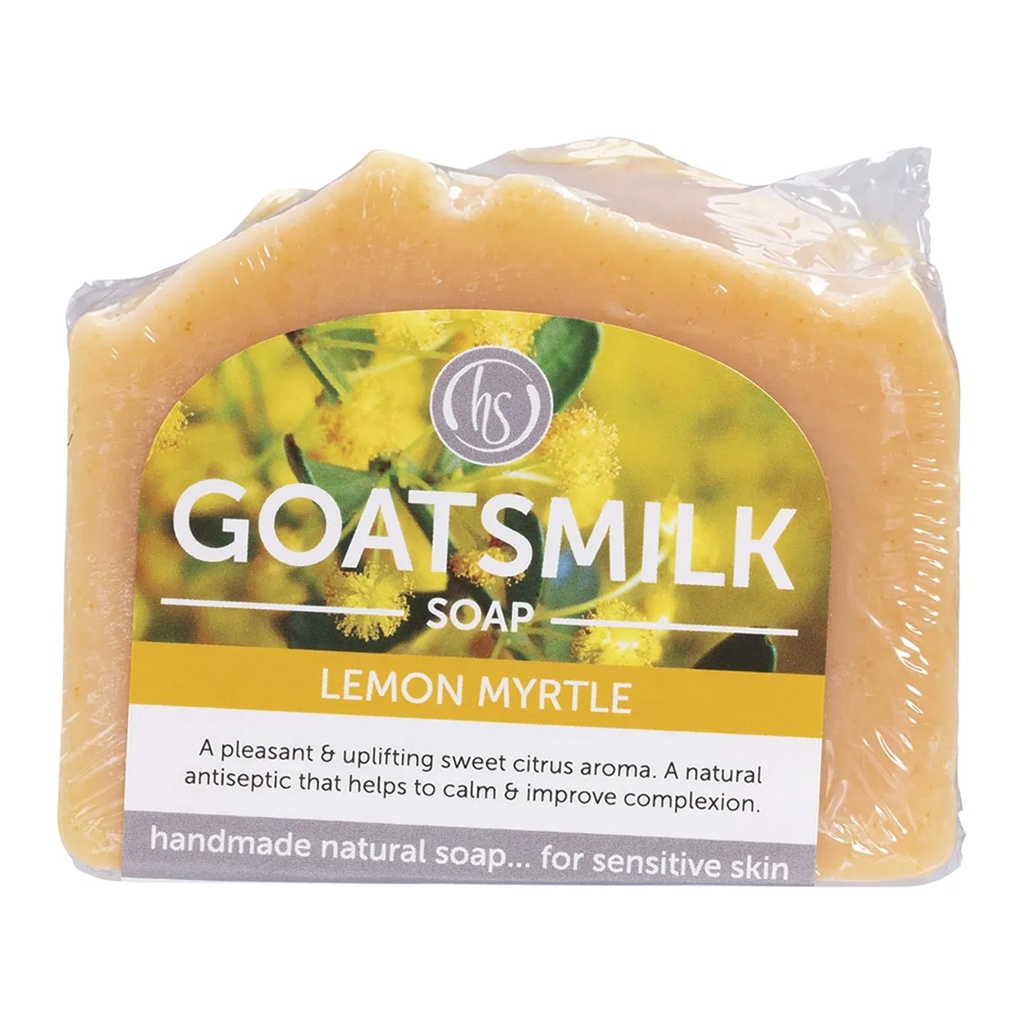 HARMONY SOAPWORKS | Goat's Milk Soap Lemon Myrtle 140g