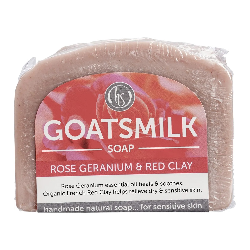 HARMONY SOAPWORKS | Goat's Milk Soap Rose Geranium 140g