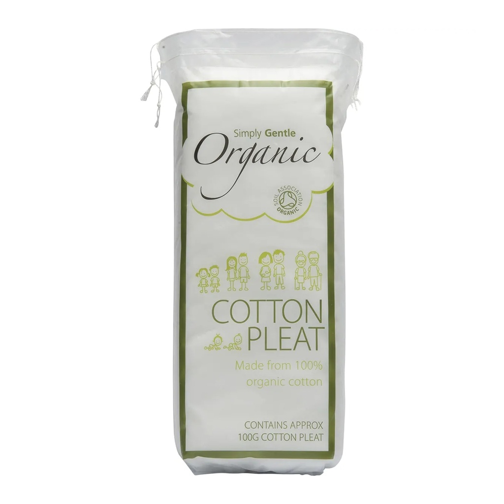SIMPLY GENTLE ORGANIC | 有機棉摺片 100克