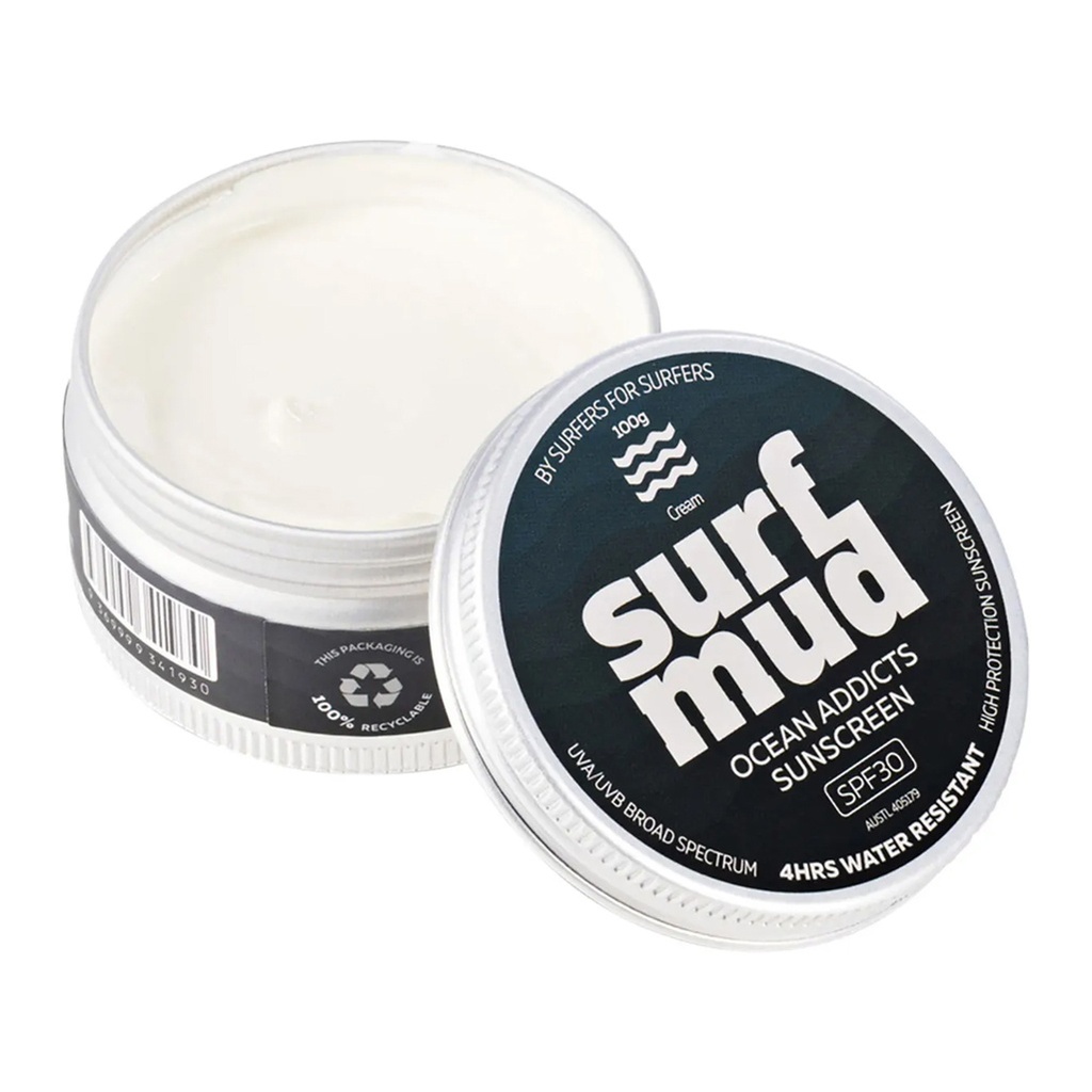 SURFMUD | Ocean Addicts 防晒霜 SPF 30 锡罐装 100克
