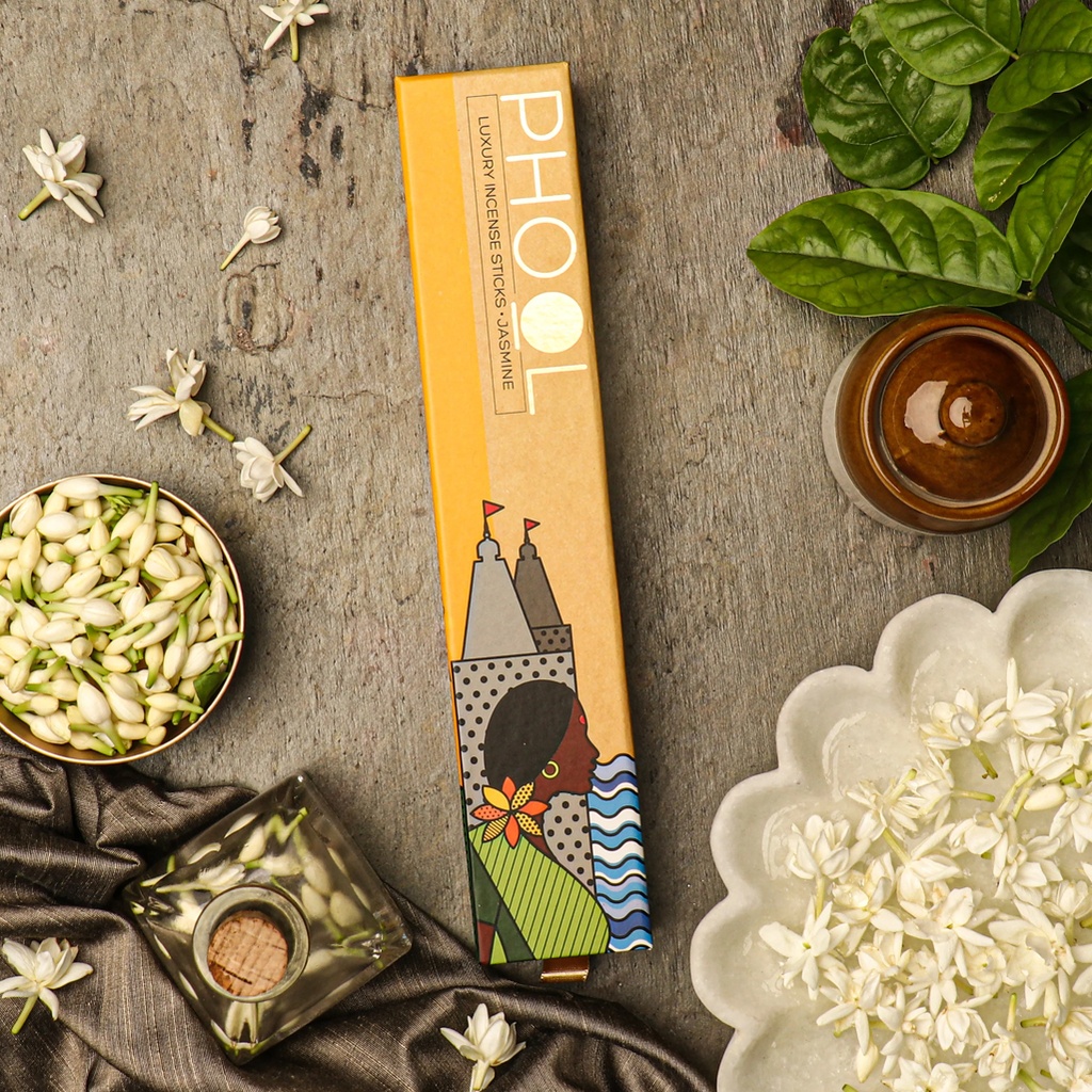 PHOOL | Natural Incense Sticks – Nagchampa, 40 units