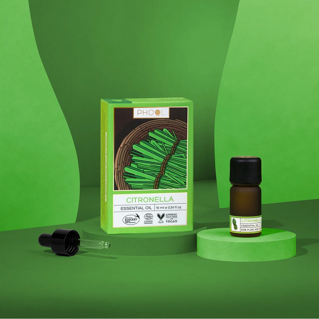 PHOOL | Citronella Essential Oil (10ml) *Organic