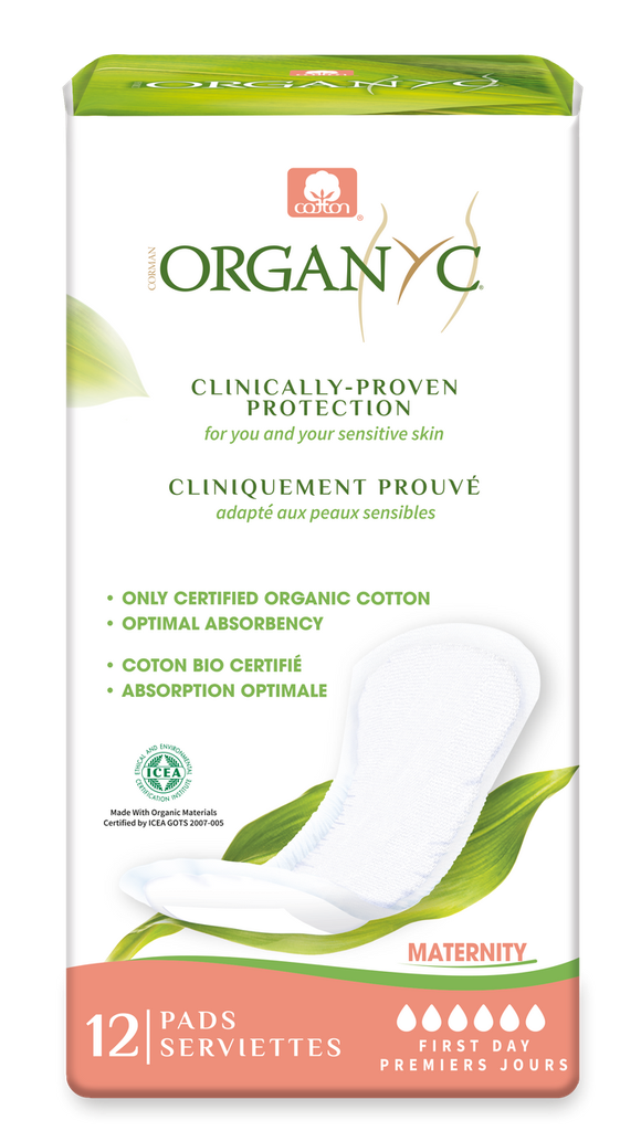 ORGANICS | 产后护垫 - 初期使用 12个毛巾垫