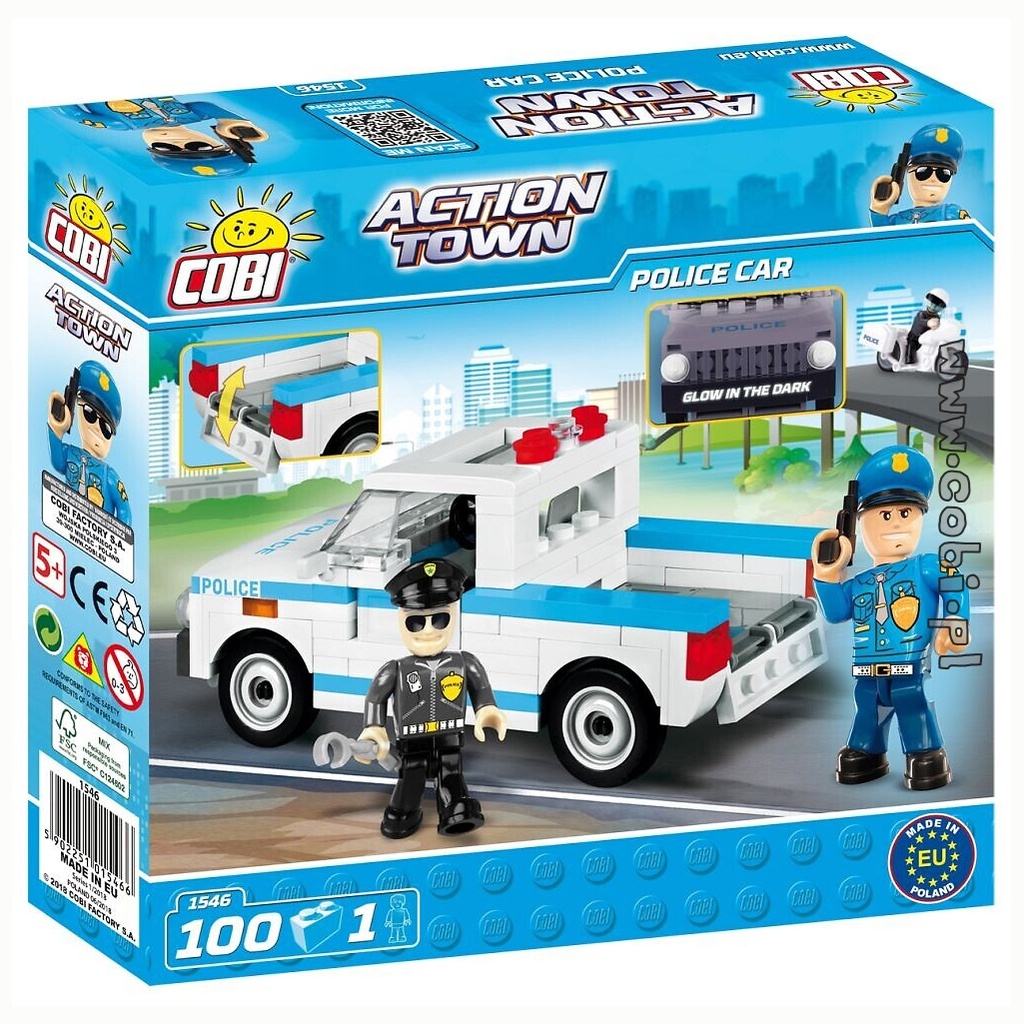 COBI | COBI-1546 Police Car 100Pcs