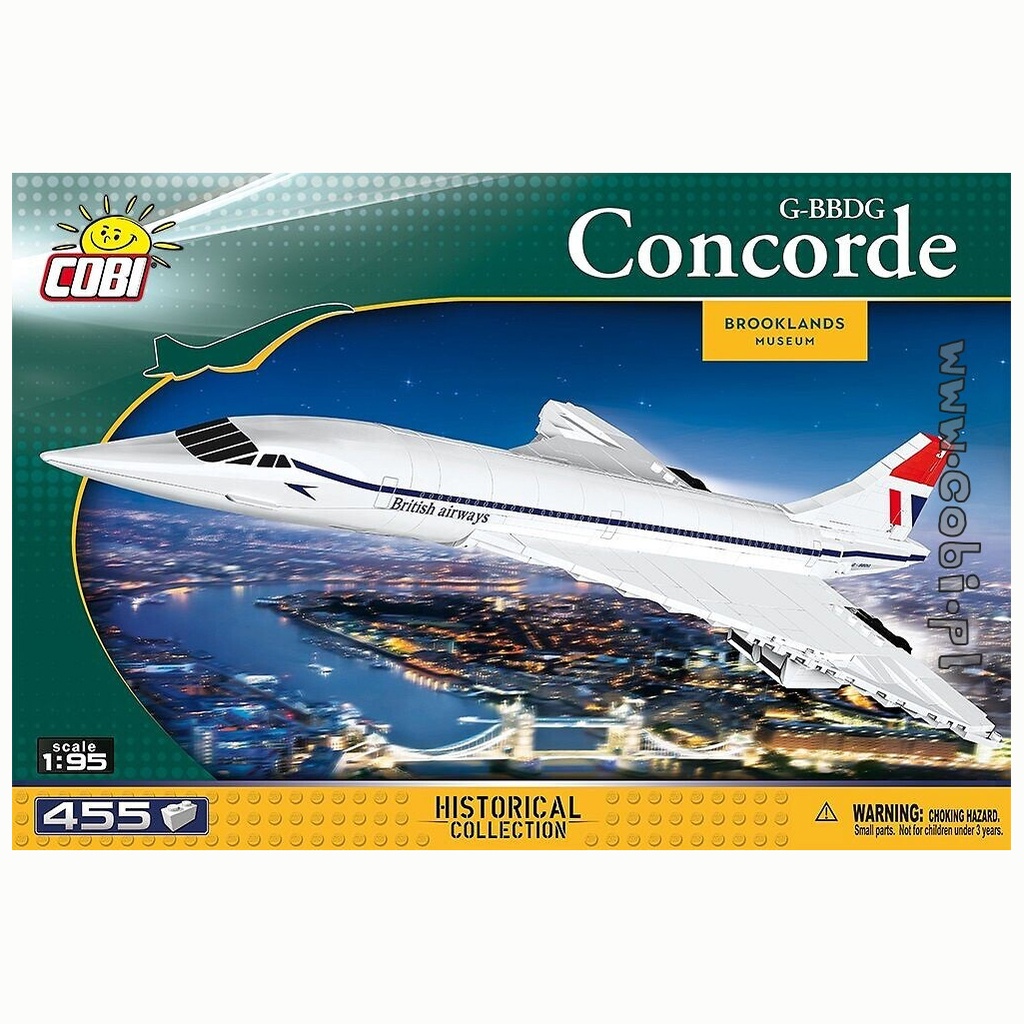 COBI | COBI-1917 HC Concorde 455PCS