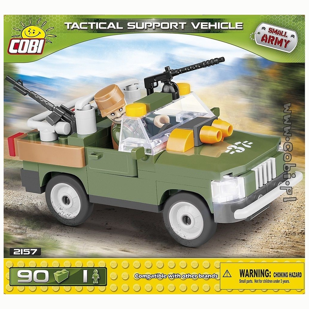 COBI | COBI-2157 Tactical Support Vehicle 90pcs