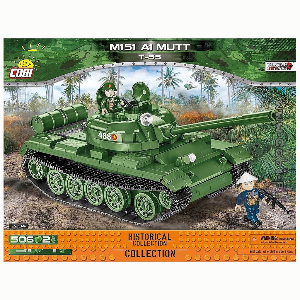 COBI | COBI-2234 Medium Tank T-55 (MBT) 506pcs