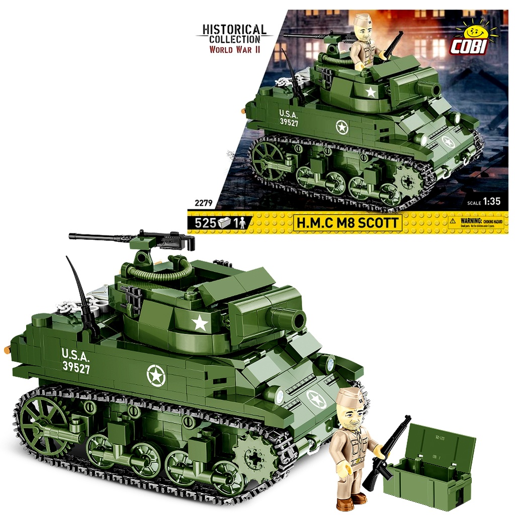 COBI | COBI-2279 HC WWII /2279/ H.M, C MB SCOTT 525pcs