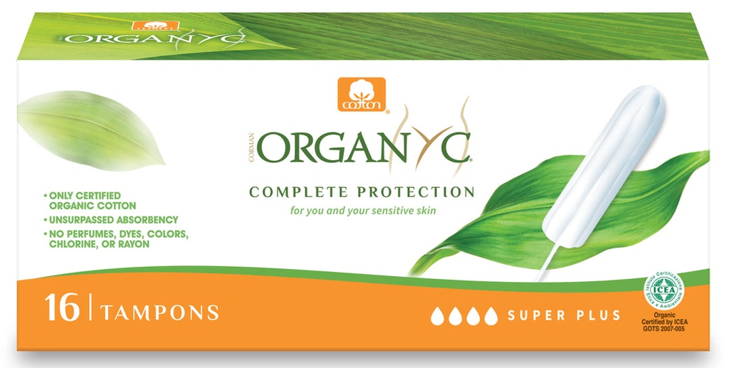 ORGANICS | Tampons - Super Plus, 16 Tampons