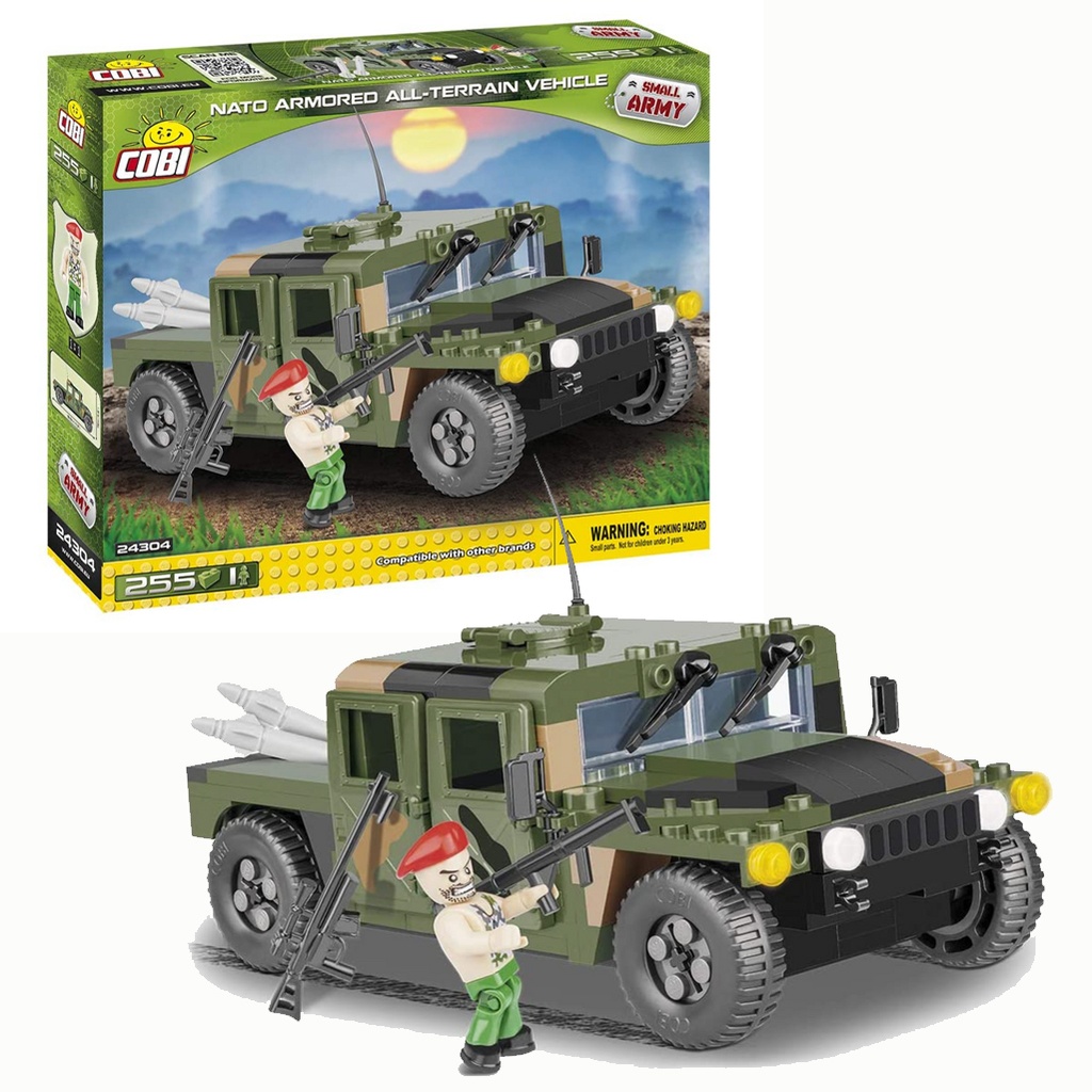 COBI | COBI-24304 NATO AATV Camo Green 255pcs