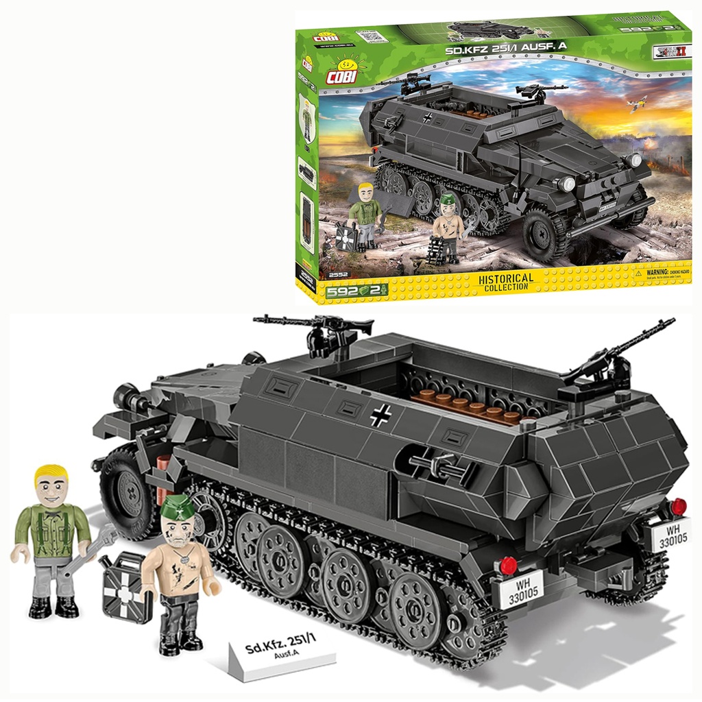 COBI | COBI-2552 HC WWII /2552/ SD. KFZ. 251/1 AUSF.A 592pcs