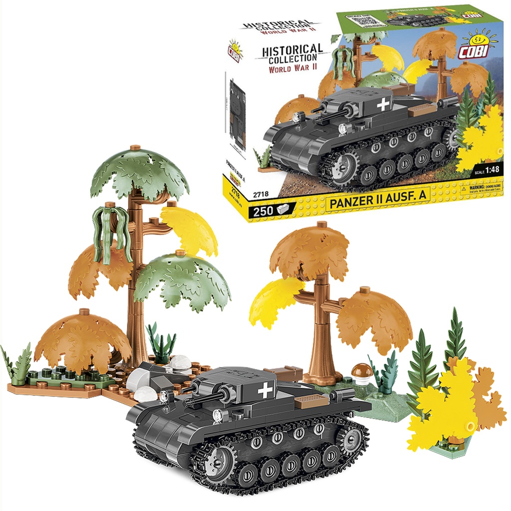 COBI | COBI-2718 HC WWII /2718/ PANZER II AUSF.A 250pcs