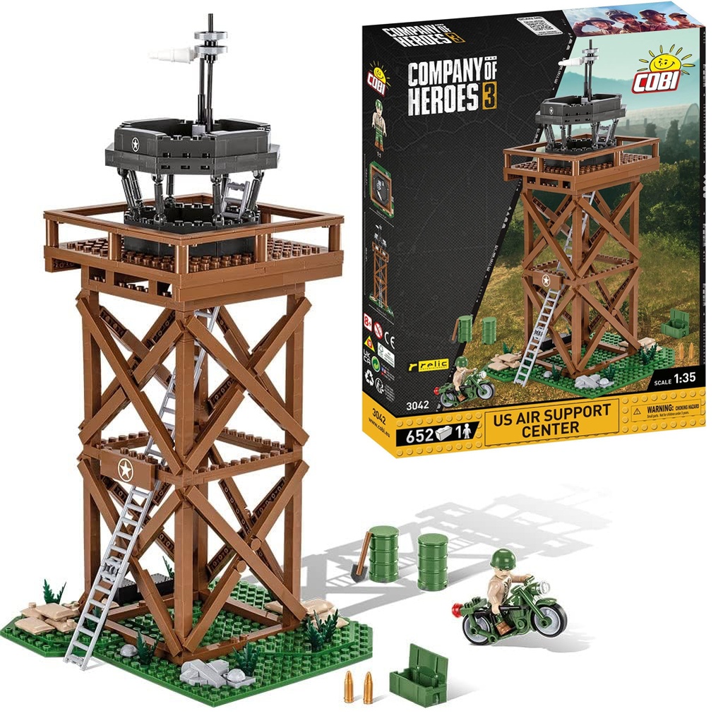 COBI | COBI-3042 COH 3 /3042/ US AIR SUPPORT CENTER 650pcs