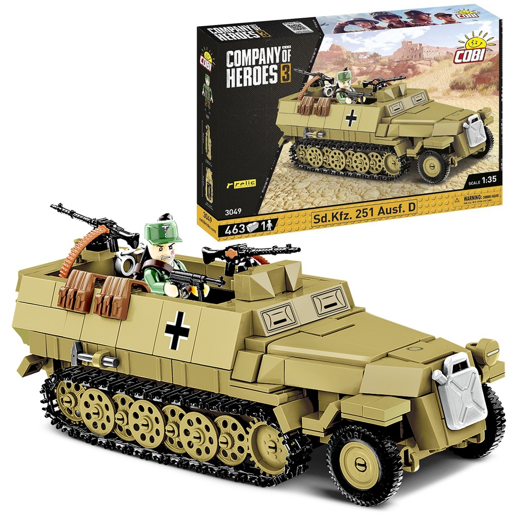 COBI | COBI-3049 COH 3 /3049/ SD.KFZ 251 AUSF.D 463pcs