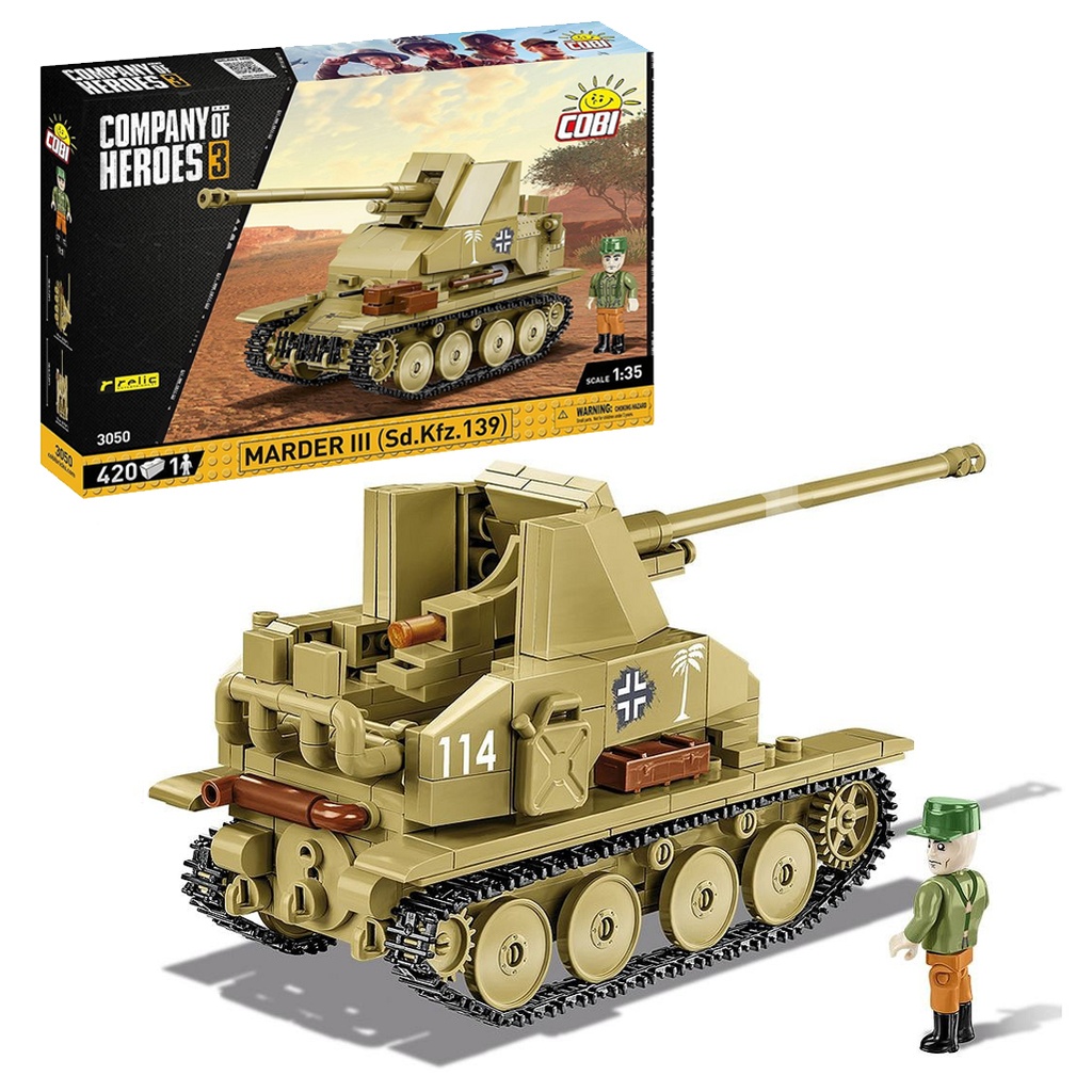 COBI | COBI-3050 GOH 3 /3050/ MARDER Ill (SO.KFZ.139) 425pcs