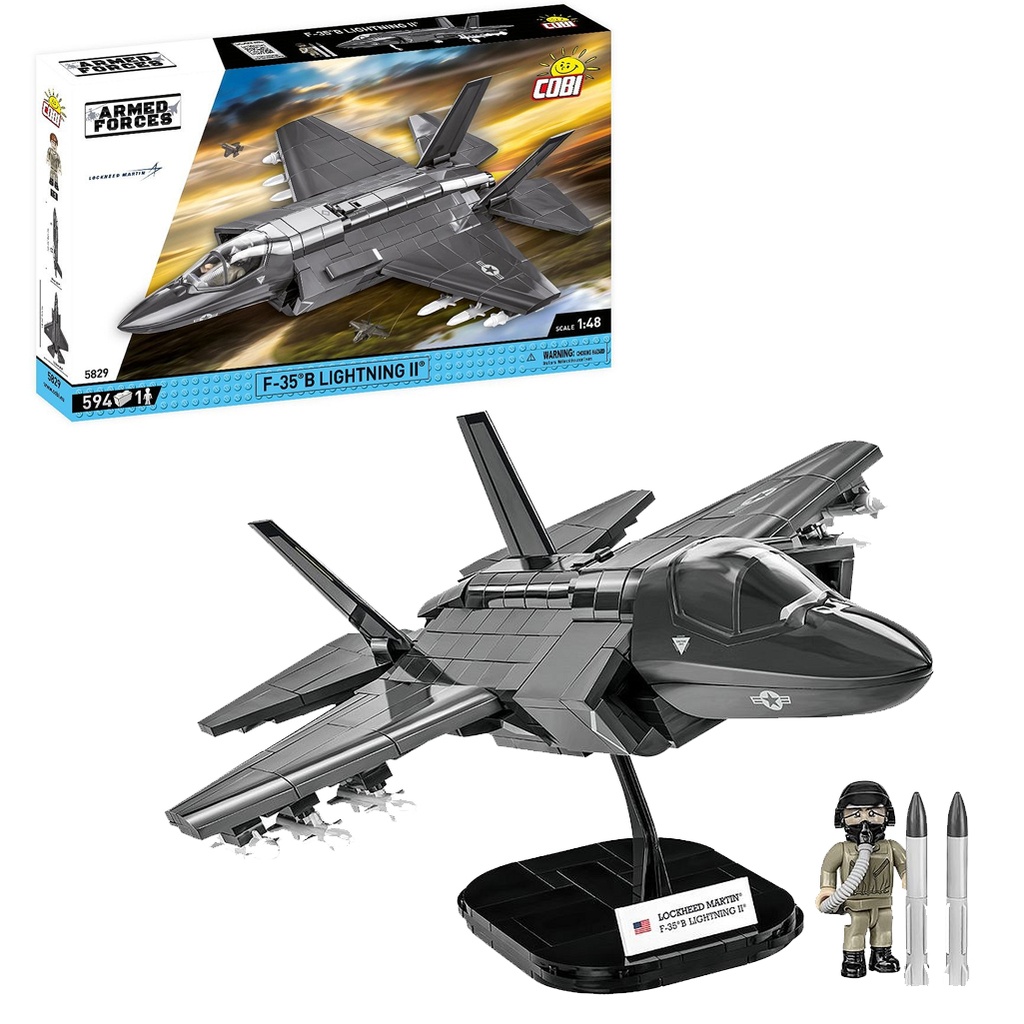 COBI | COBI-5829 ARMED FORCES /5829/ F-35B LIGHTNING II (USAF)SSO 594pcs