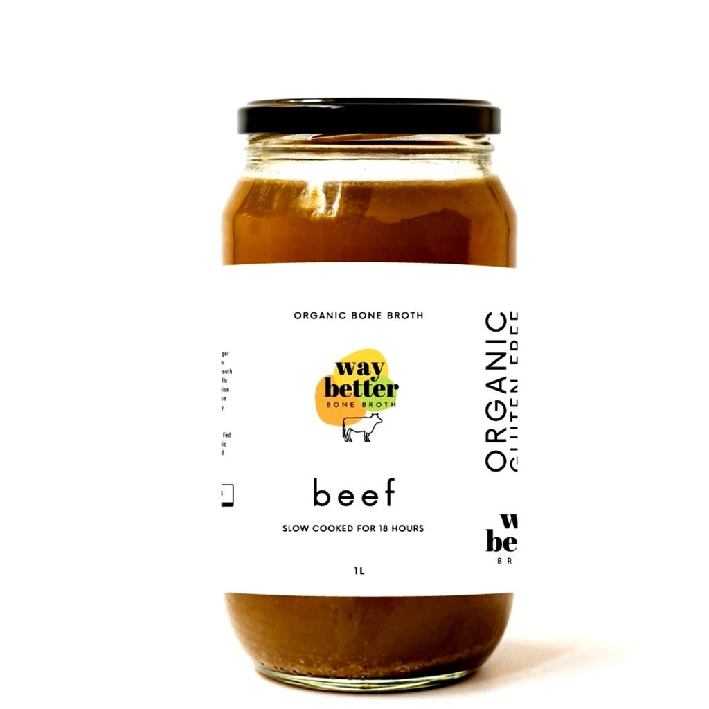 WAY BETTER | Broth Beef Organic 1ltr