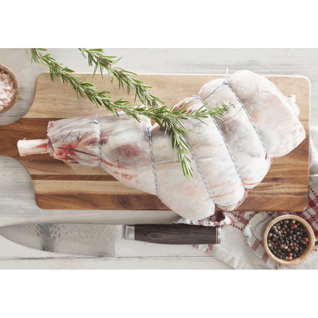 CHERRY TREE ORGANICS | Certified Organic Easy Carve Leg of Lamb