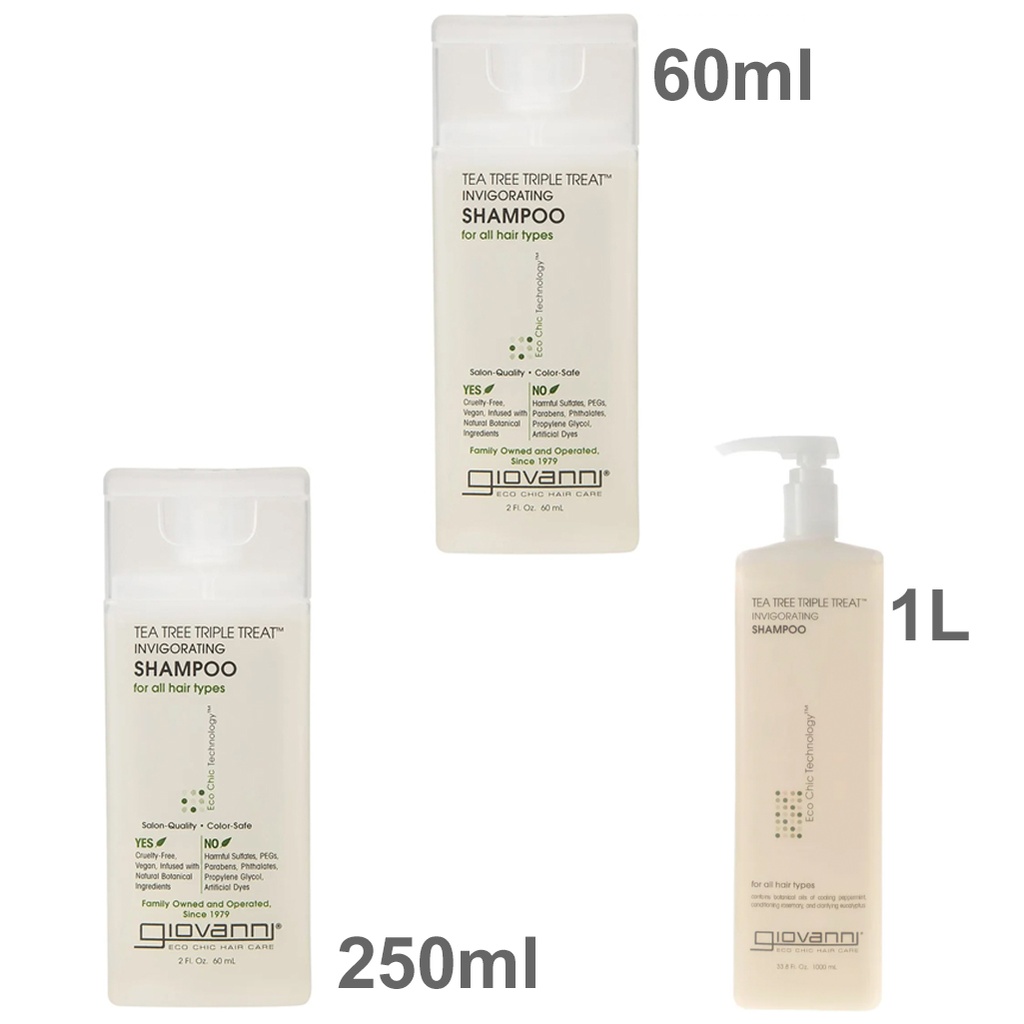 GIOVANNI | Shampoo Tea Tree Triple Treat All Hair