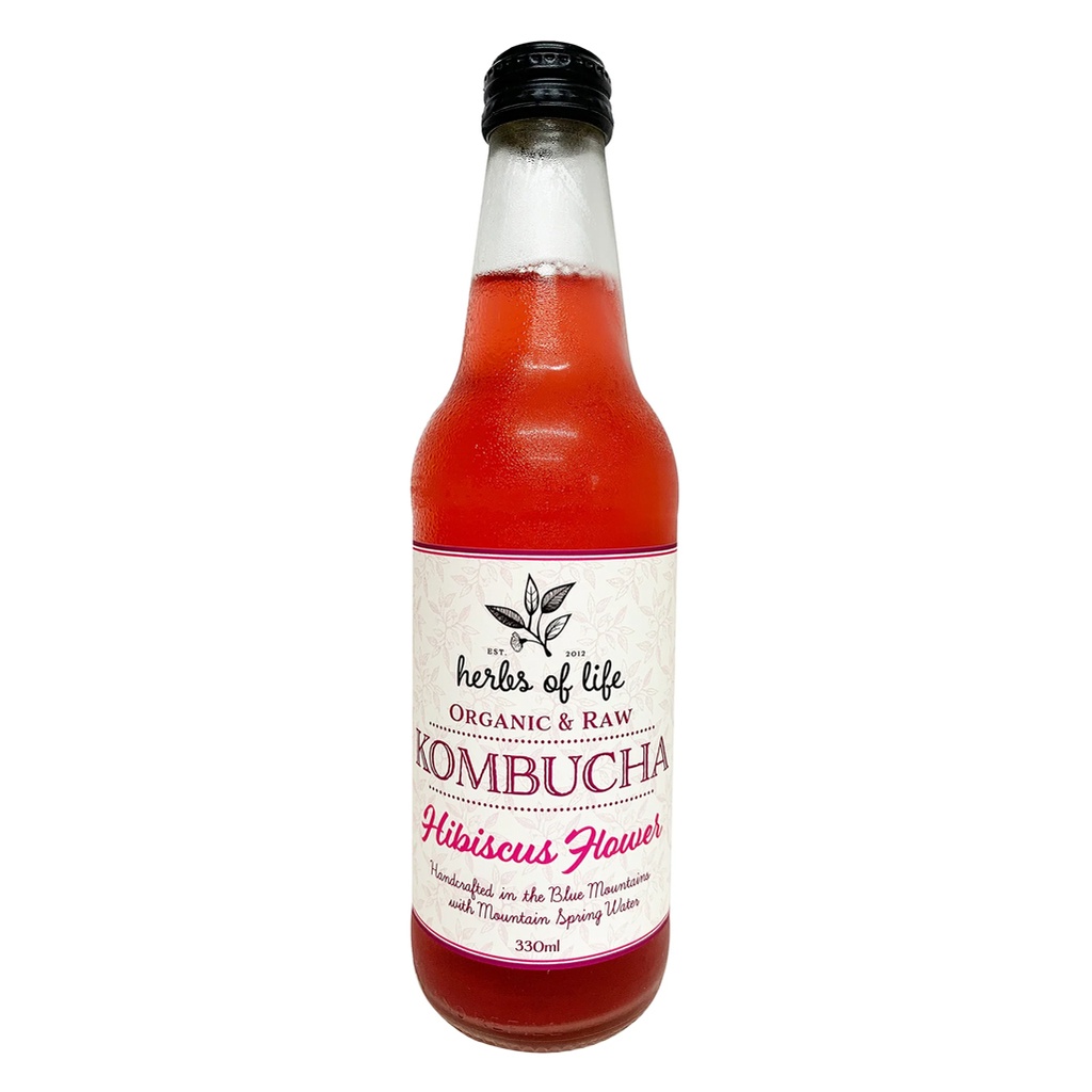 HERBS OF LIFE | Kombucha – Hibiscus, 330ml