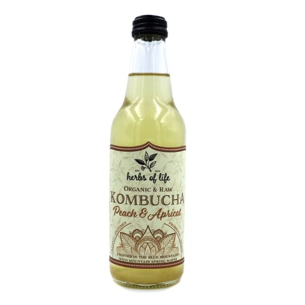 HERBS OF LIFE | 康普茶 – 桃子与杏子，330ml
