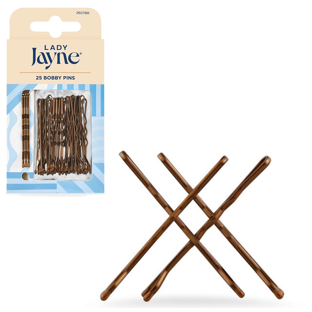 LADY JAYNE | Brown Bobby Pins