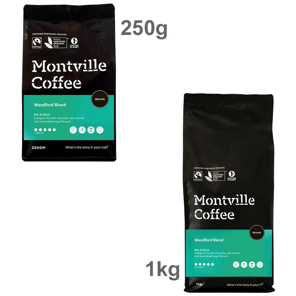 MONTVILLE COFFEE | Coffee Beans Woodford Blend