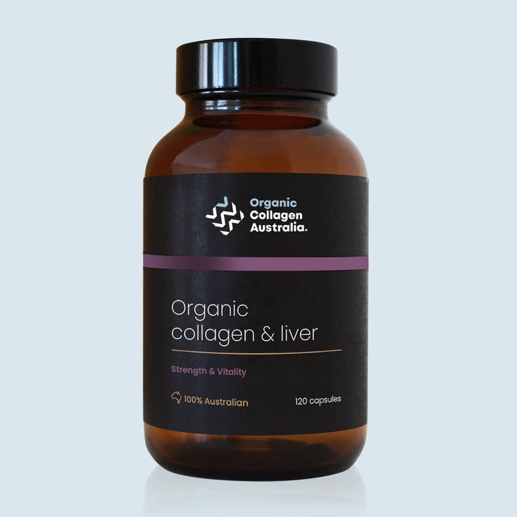 ORGANIC COLLAGEN AUSTRALIA | 有機膠原蛋白與肝臟，120顆膠囊
