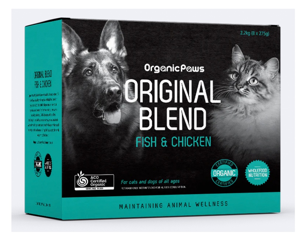 ORGANIC PAWS |  Original Blend Fish & Chicken 275g
