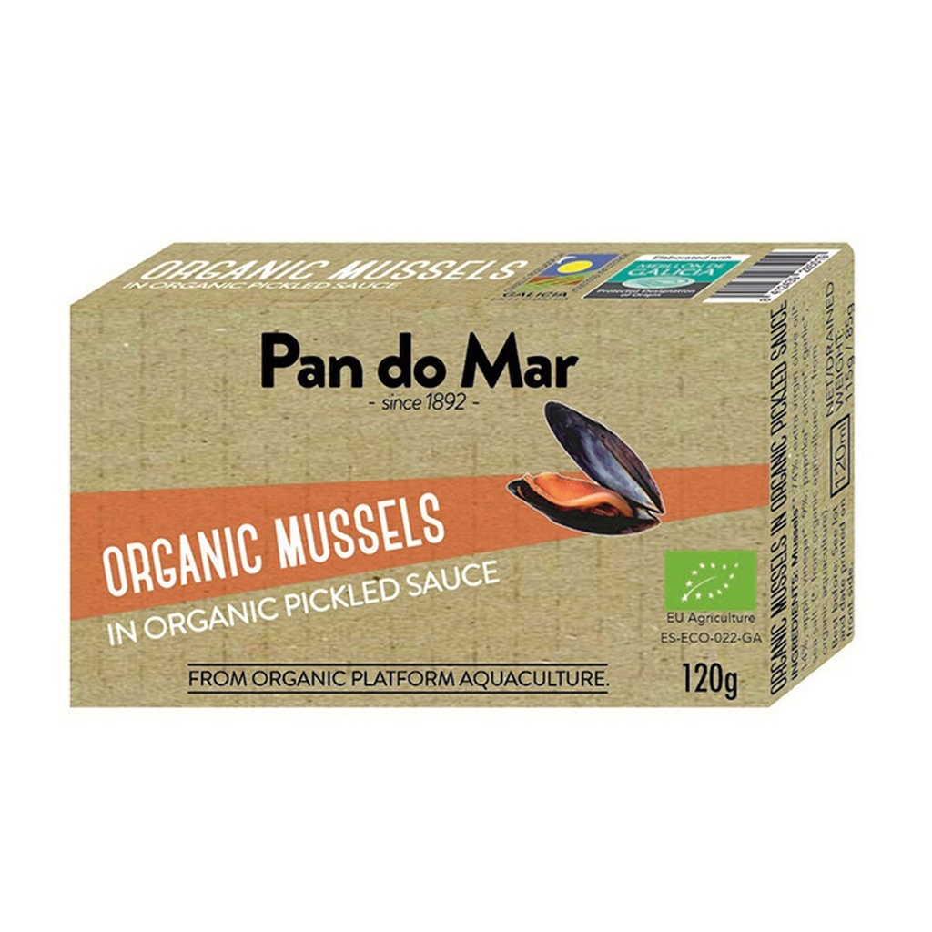 PAN DO MAR | 有机腌酱贻贝 120g