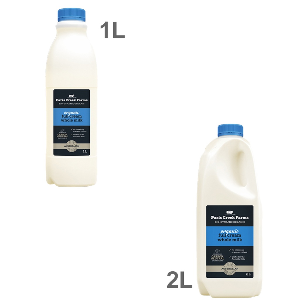 PARIS CREEK FARMS | Bio-Dynamic Full Cream Whole Milk