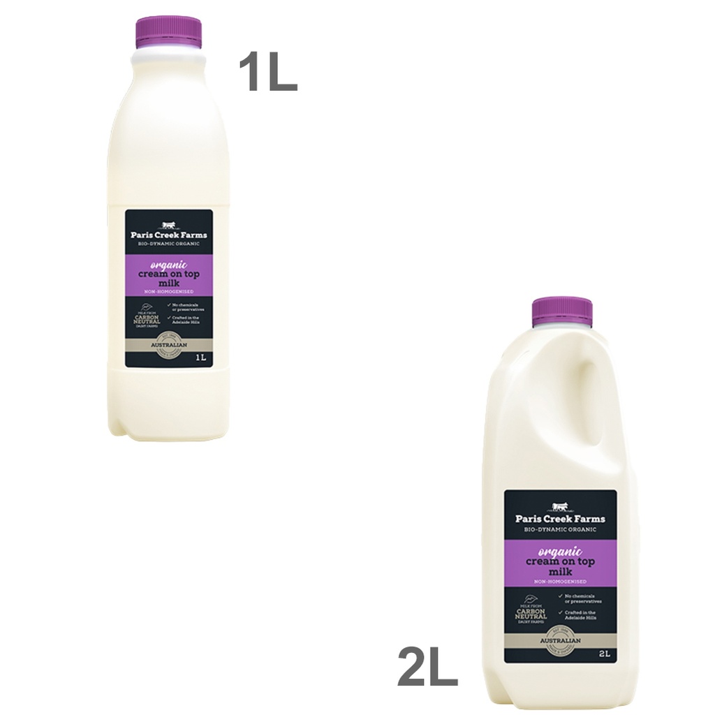 PARIS CREEK FARMS | Bio-Dynamic Cream On Top Milk