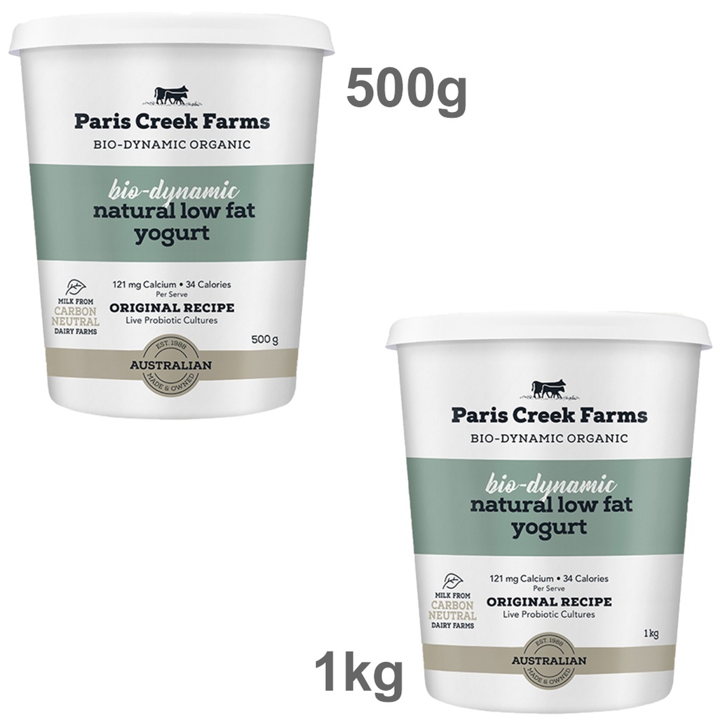 PARIS CREEK FARMS | Bio-Dynamic Natural Low Fat Yogurt