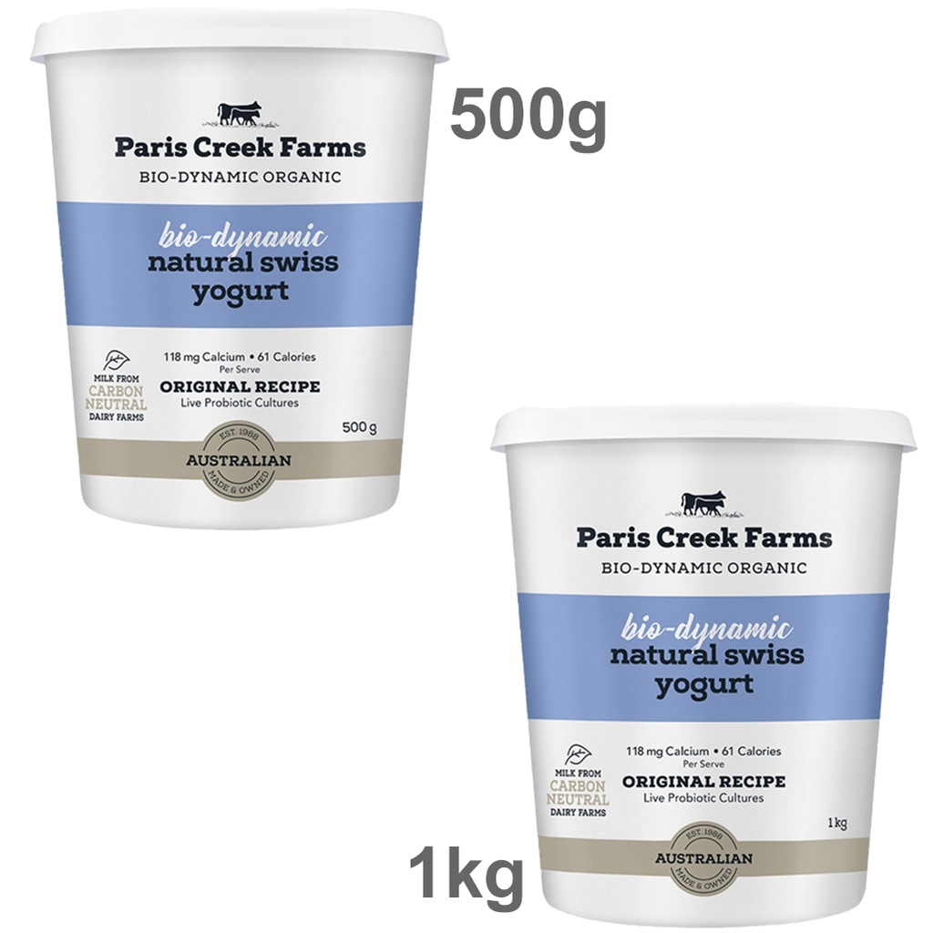 PARIS CREEK FARMS | Bio-Dynamic Natural Swiss Yogurt