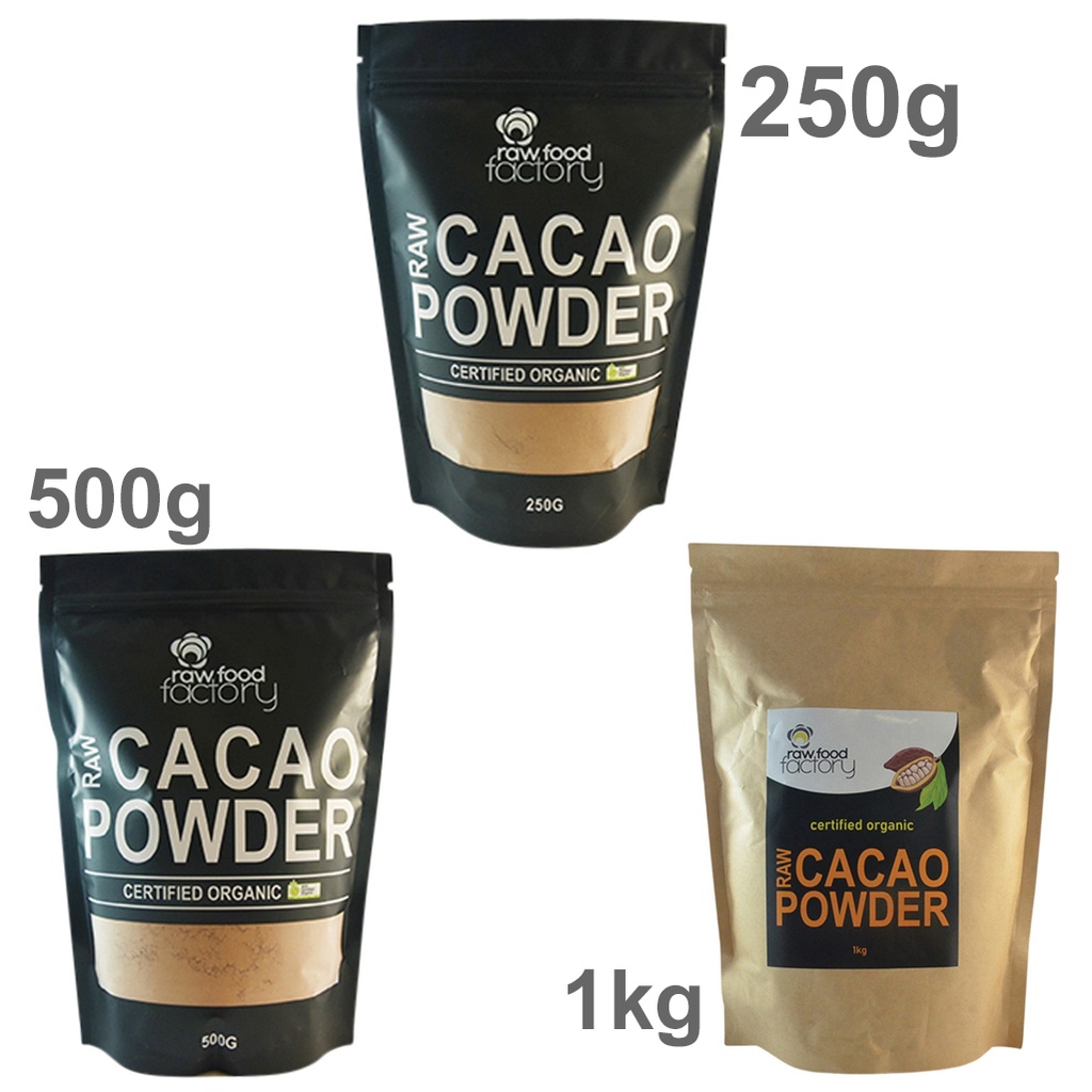 RAW FOOD FACTORY | Organic Raw Cacao Powder