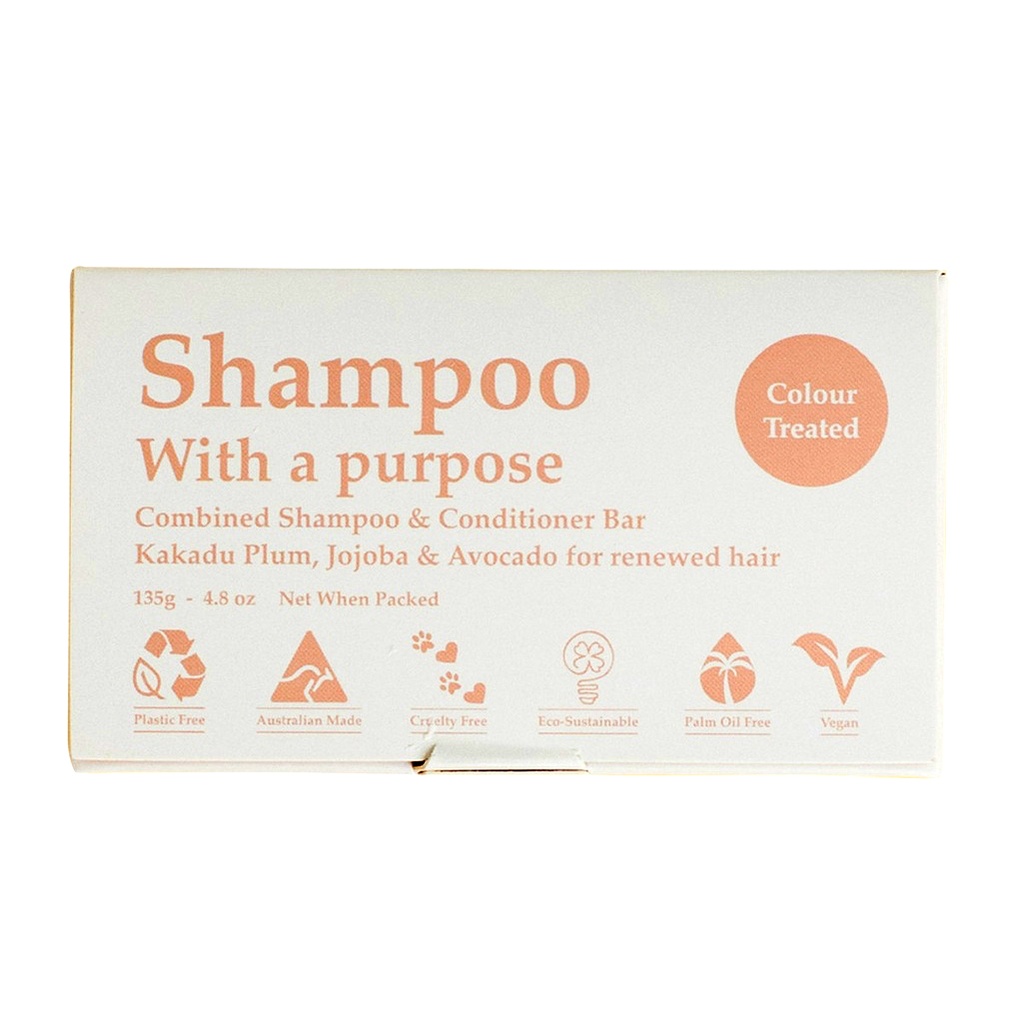 SHAMPOO WITH A PURPOSE | 洗髮護髮二合一固體皂 O.G. 全髮質適用 135克