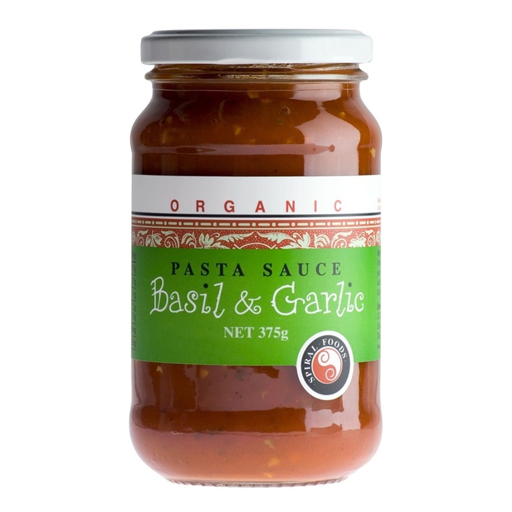 SPIRAL | Organic Basil and Garlic Pasta Sauce 375g