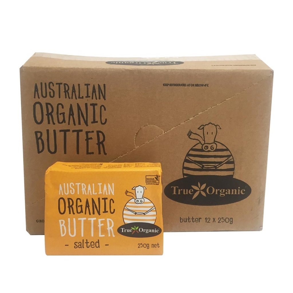 TRUE ORGANICS | 含鹽牛油 250克