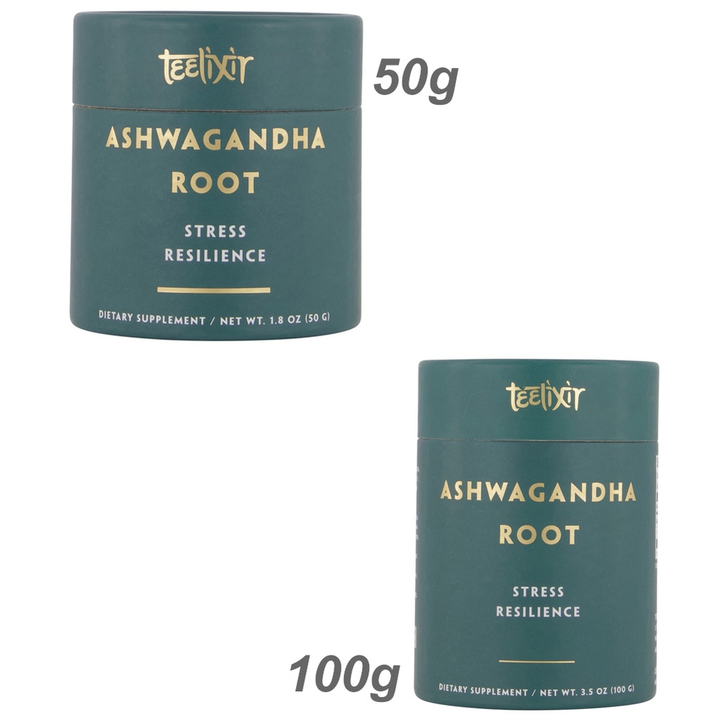 TEELIXIR | Organic Ashwagandha Root (Stress Resilience)