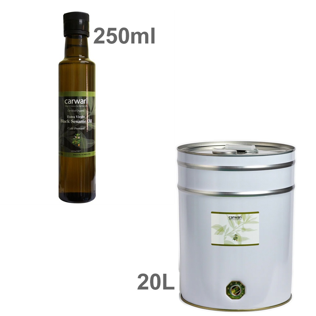 CARWARI | Organic Extra Virgin Black Sesame Oil