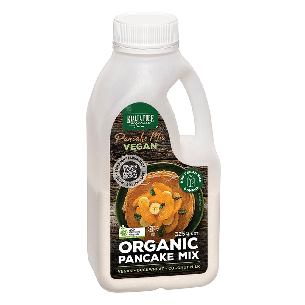 KIALLA | Pancake Mix Vegan Vanilla Organic 325g