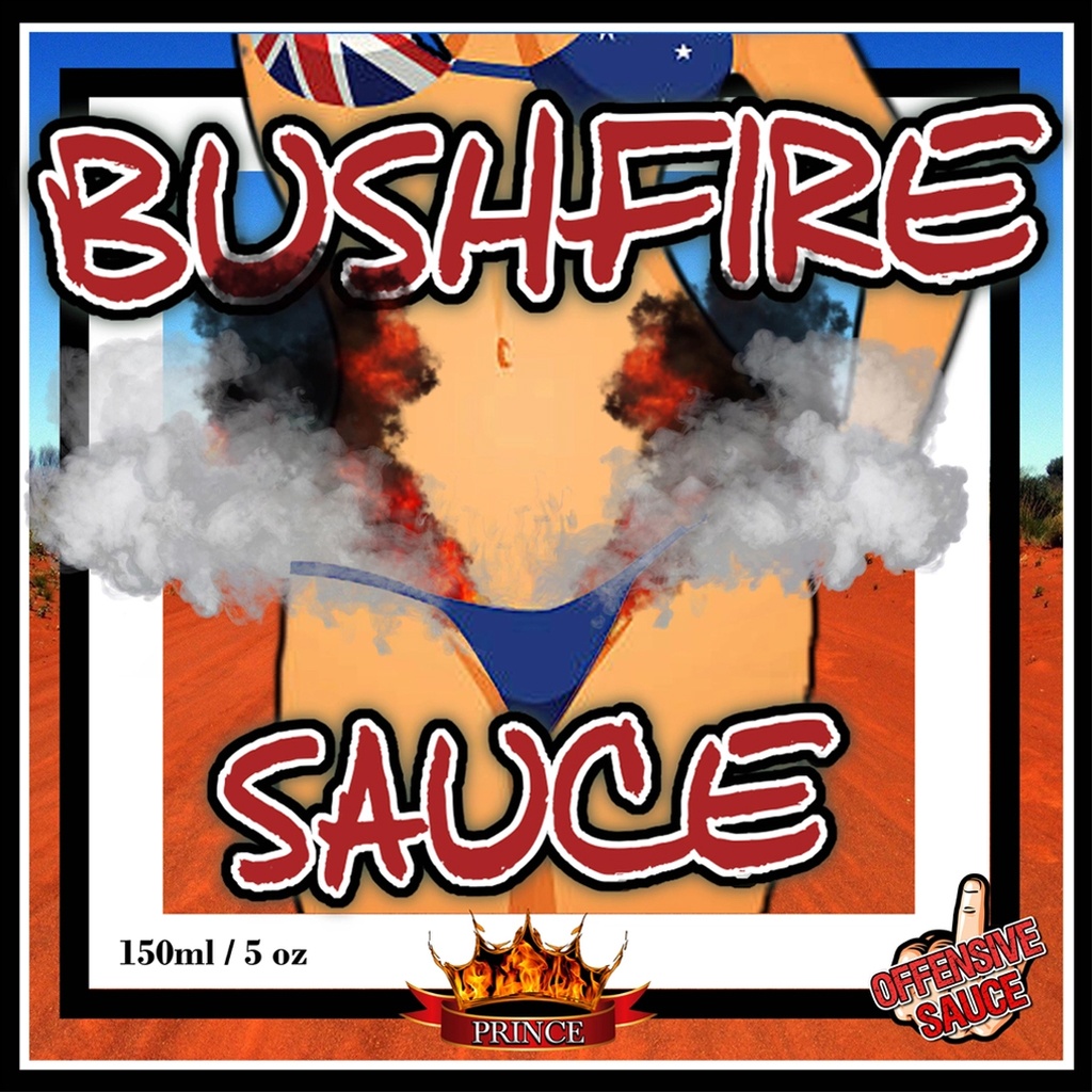 PRINCE | Bush Fire Sauce 150mL (Not Organic)