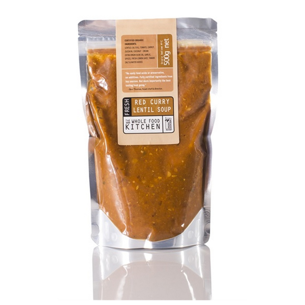 THE WHOLEFOOD KITCHEN | Organic Soup Red Lentil 500g