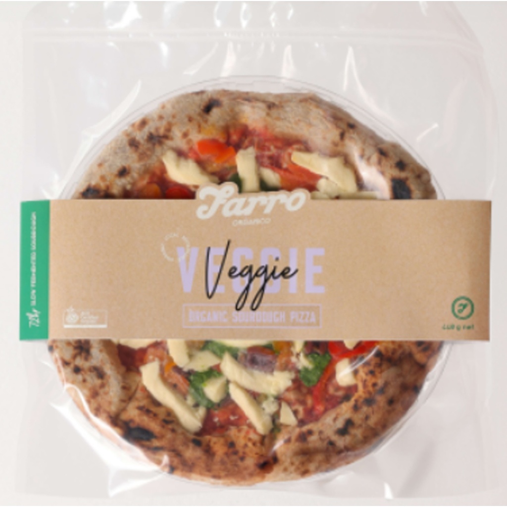 FARRO ORGANICO | Organic Spelt Veggie Pizza (10")