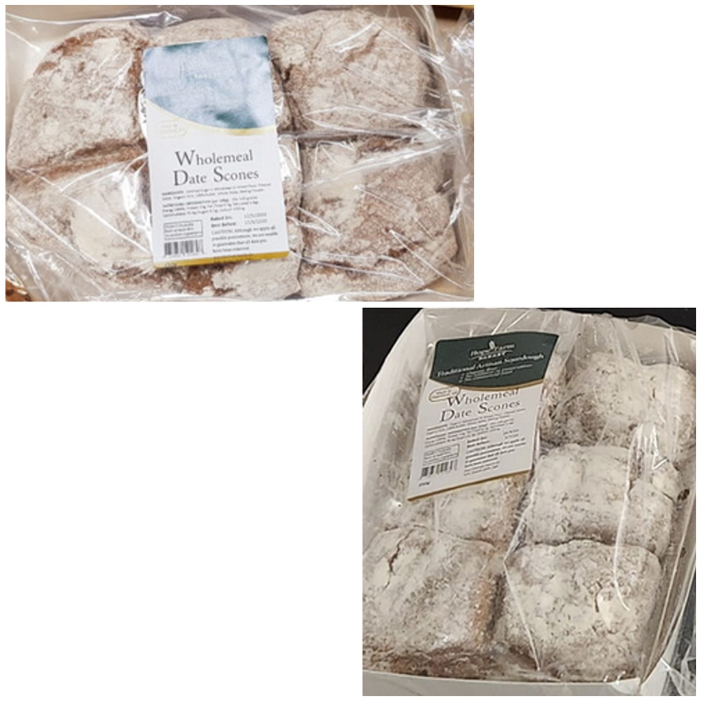 HOPE FARM BAKERY | Wholemeal Date Scones (6 Pack)